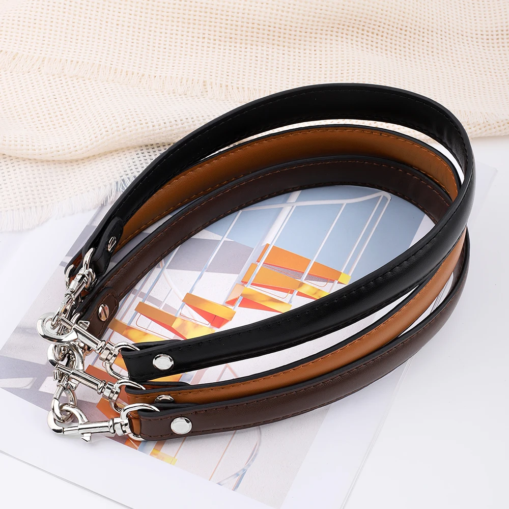 

56cm Leather Bag Strap Handbags Handles For Handbag Short Bag Strap Purse Strap Have Buckle and Not buckle Replacement Bag Belt