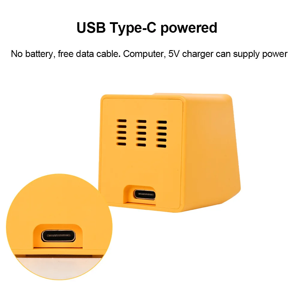 MINI WIFI Smart Weather Station Electronic Desk Set Up Props LED LCD Digital Table Clock Calendar Desk Setup Accessories