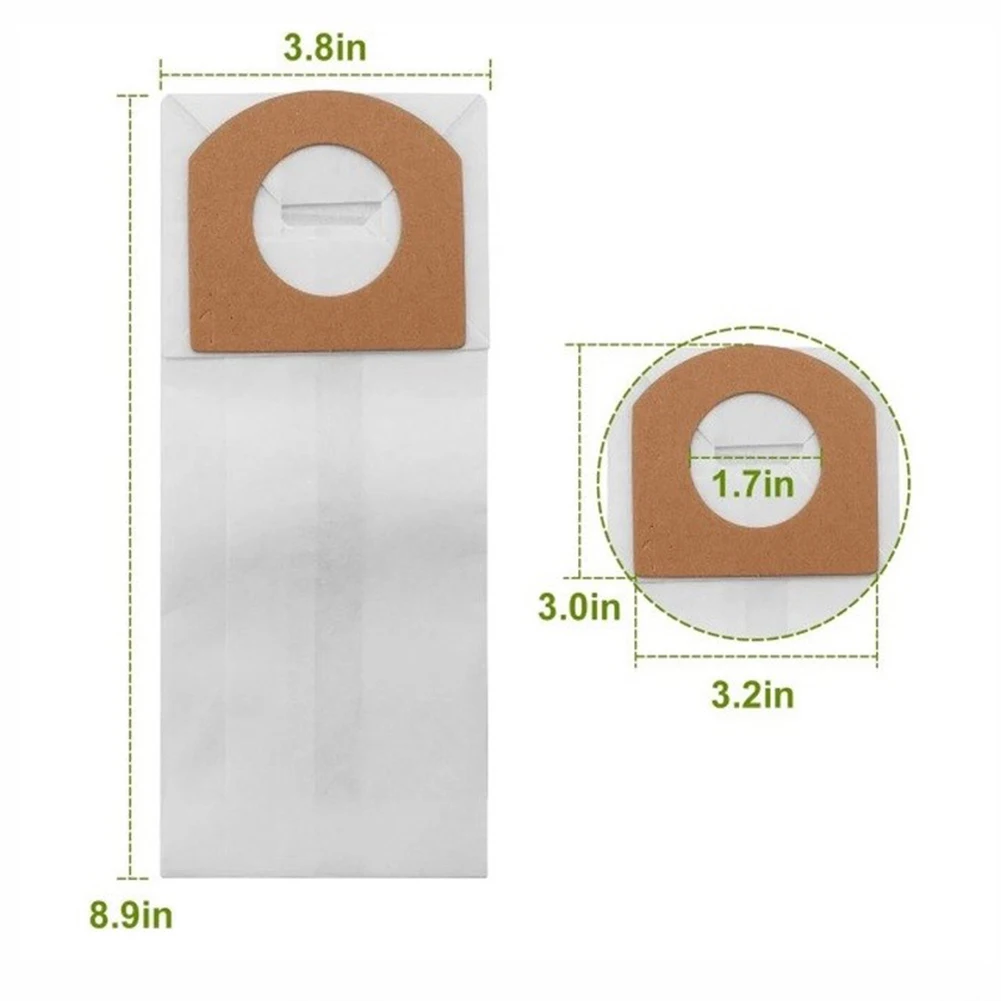 Dust Bags for dirt Devil Type for G For Vacuum Cleaner 103 M08230RED Reduce Airborne Microscopic Particles 8 Pack
