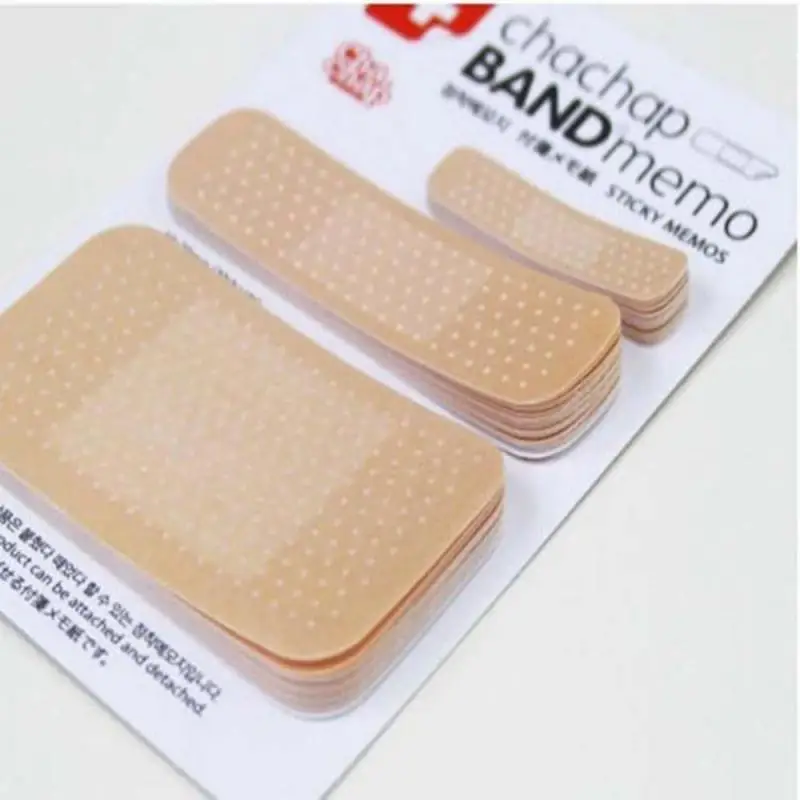 60sheets Cute Band aid Series Memo pad stickers Sticky notes paper Notepad kawaii stationery office papeleria supplies notes