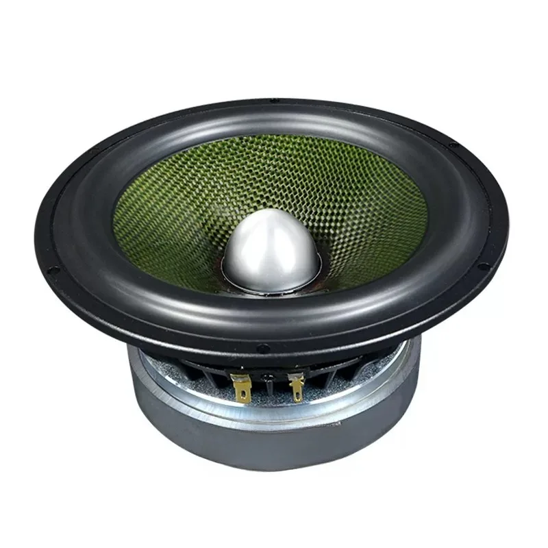 For 6.5 Inch 7 Inch Speaker High Quality Aluminum Frame Pure Carbon Fiber Bullet Bass Speaker