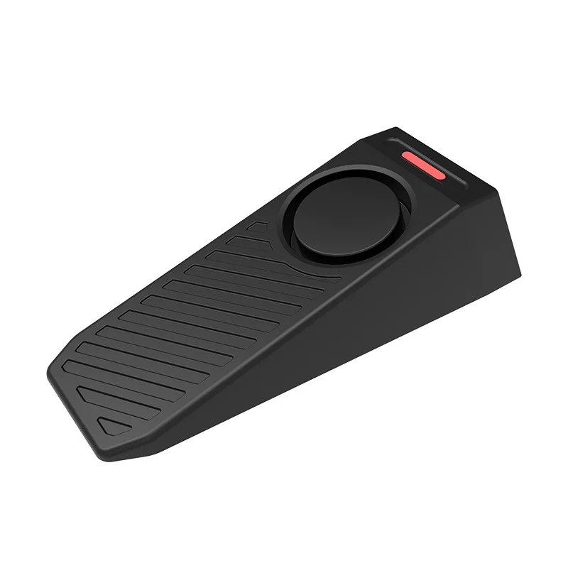 Vibration Sensor Door Stop Anti-theft Alarm, 130dB, for inward-opening door gaps, compact and portable