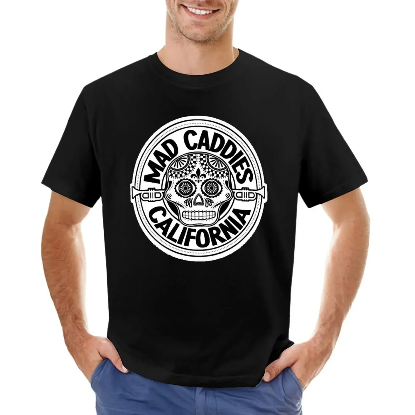 Mad Caddies Ska Punk Logo T-shirt oversized aesthetic clothes shirts graphic tees sweat shirts, men