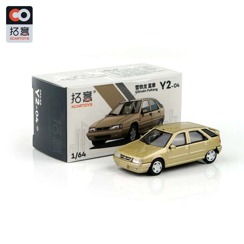 

XCARTOYS 1:64 Citroen Fukang Gold Diecast Simulation Model Cars Toys