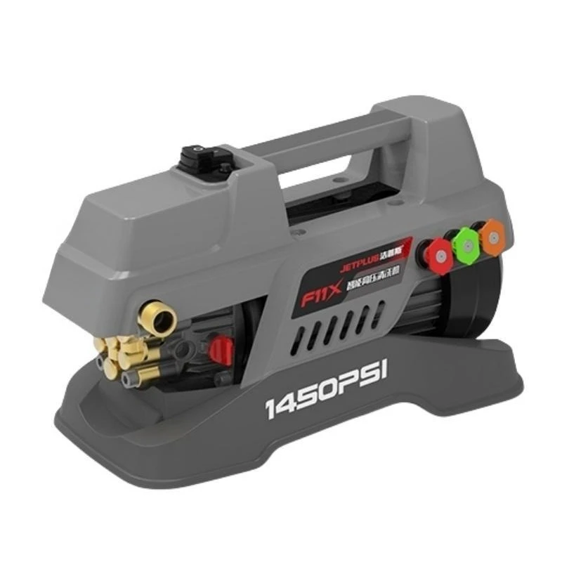 

Автомойка высокого давления 220 В, бытовая чистящая машина из чистой меди, бесщеточный индукционный моторный насос, портативный водяной пистолет