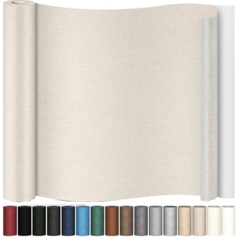 

Linen Cloth Self-Adhesive Repair Patch, DIY for Furniture Repair,sofa,Chair DIY Craft Lining Fabric with Strong Adhesive Backing