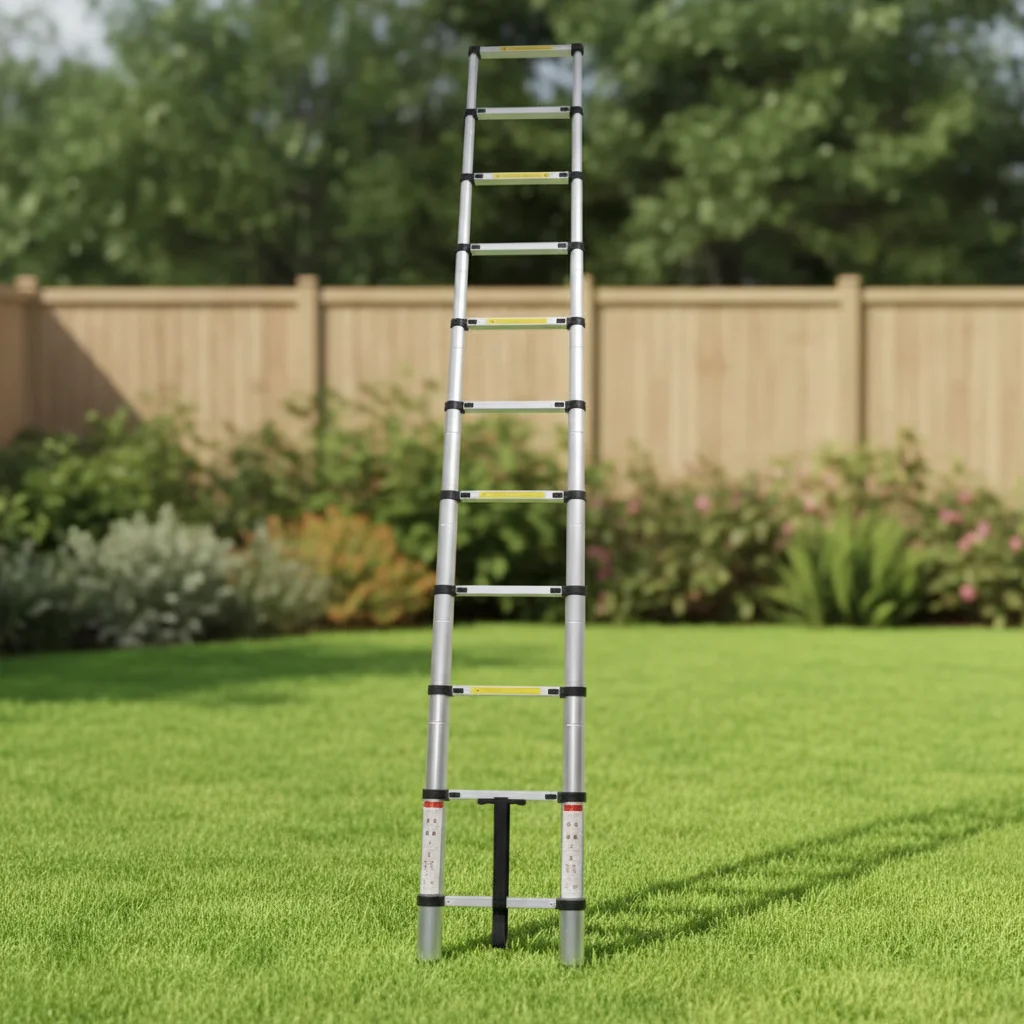 3.2M Multi Purpose Aluminium Telescopic Ladder Extension Extendable 11 Steps