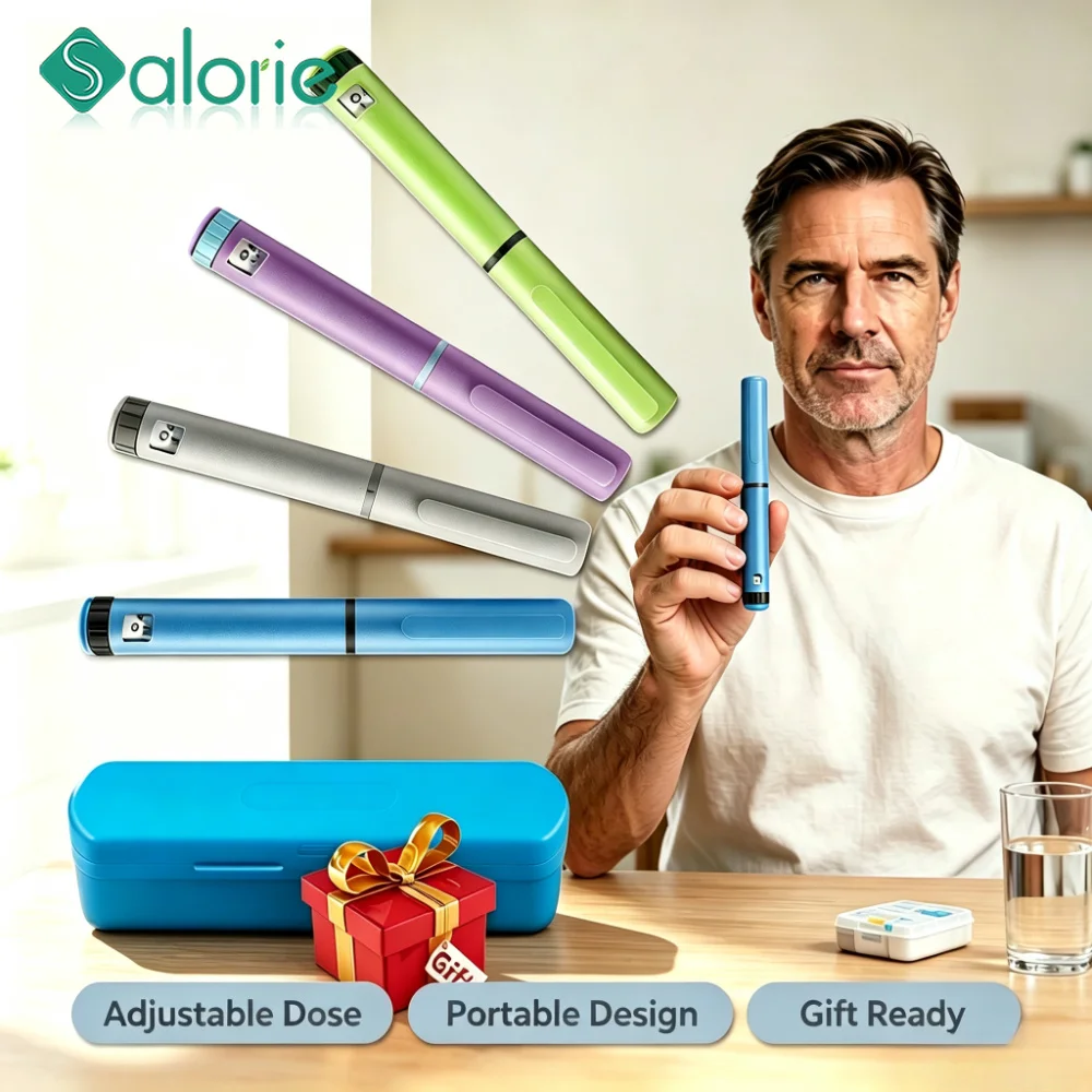 Insulin Injection Pen Insulin Pen Blood Sugar Injection Pen Insulin Injector with Case Compatible with 3ml Cartridge Bottles
