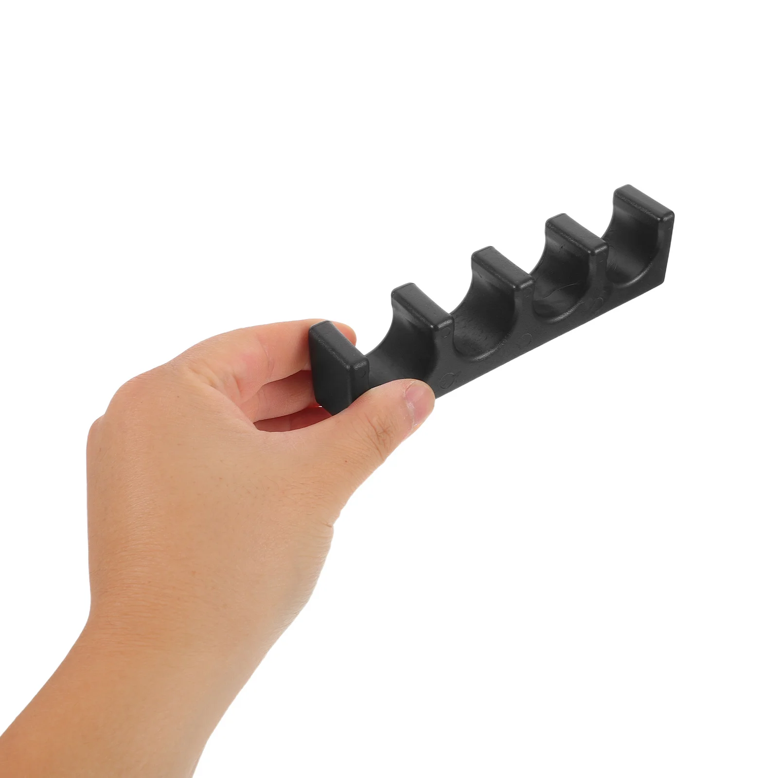 

3Pcs Pool Cue Rest Stand Wall Mounted Cues Rack Preattached Adhesive Keeps Cues Neatly Organized Robust Design Anti Slip Feature