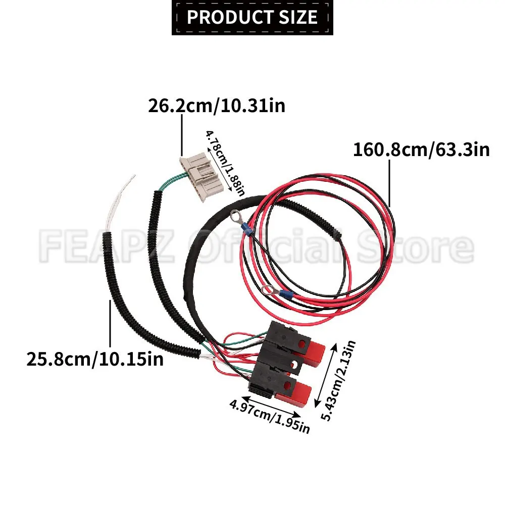 Headlight Wiring Harness Repair Connector Set 71745167 71000659 For Fiat Panda 169 Box Van 2003-2013 Electrical Fix
