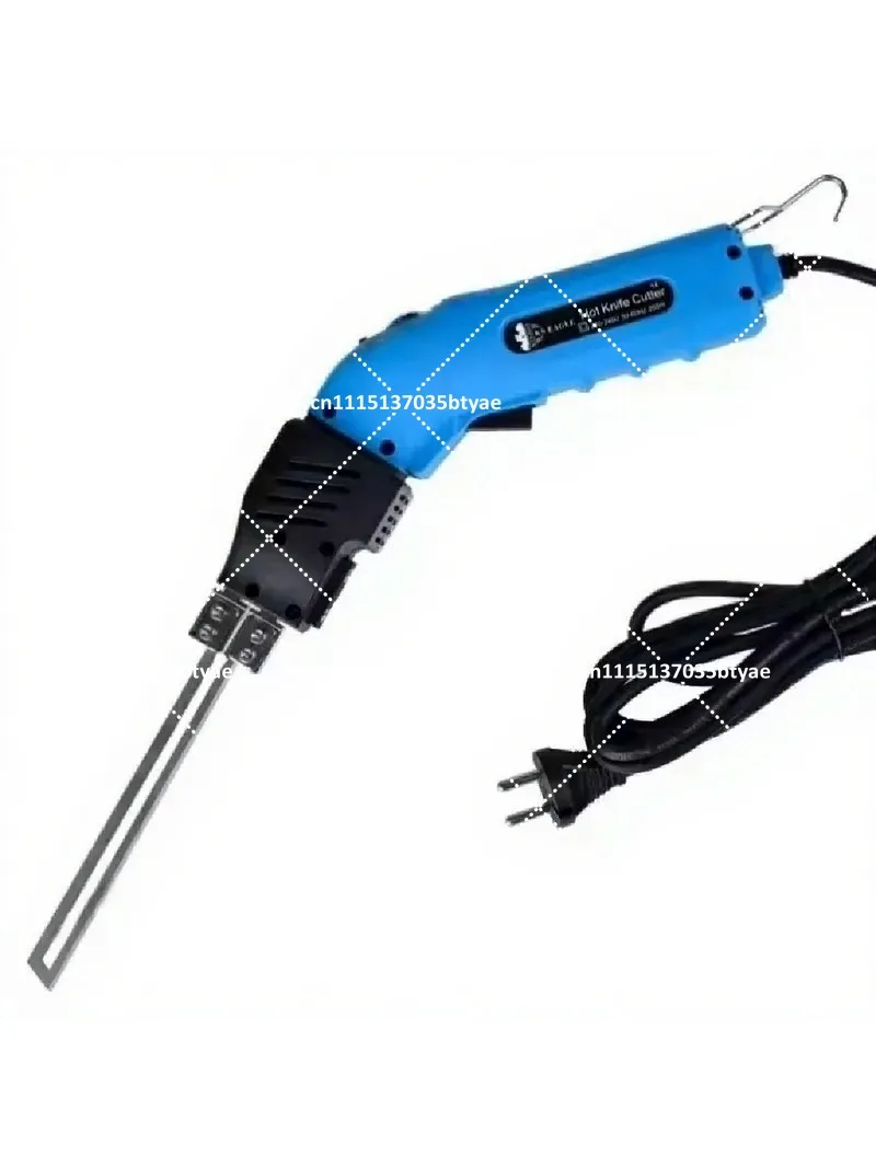 Electric Hot Knife Foam Cutter Air Cooled Blade for Fabric Leather Cable Plastic Rubber Cutting Tool