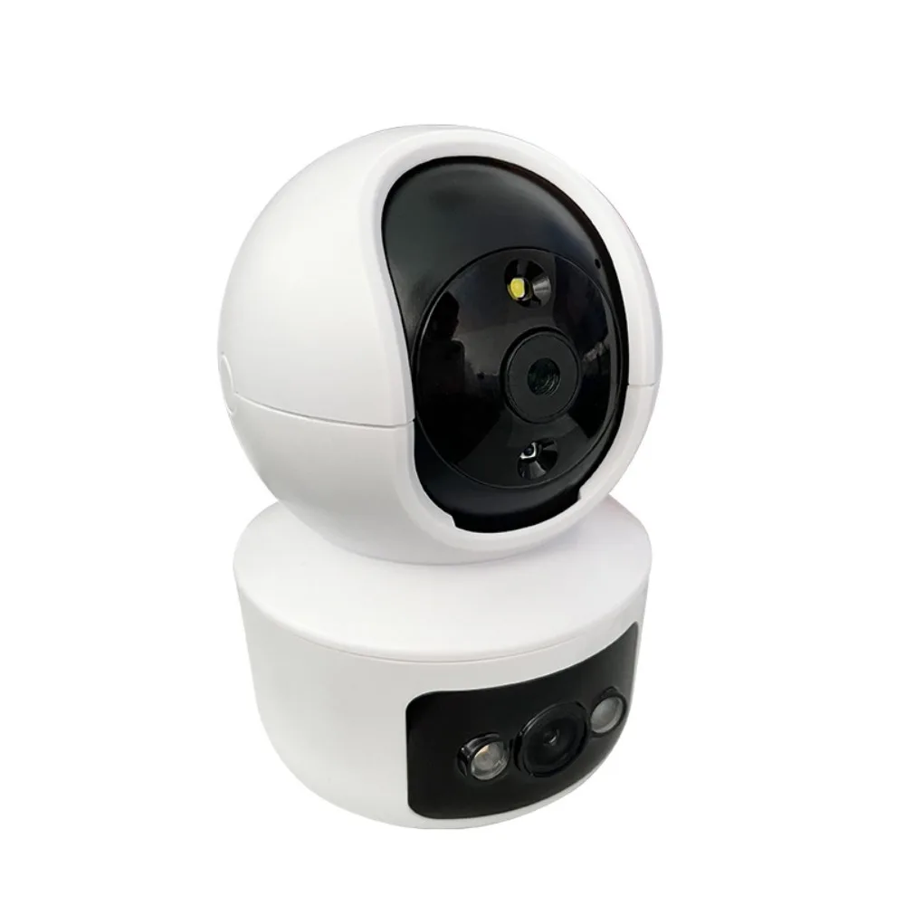 360 °   Draadloze WiFi-bewakingscamera 2-weg gesprek Nachtzicht WiFi Binnencamera High Definition Voice Intercom