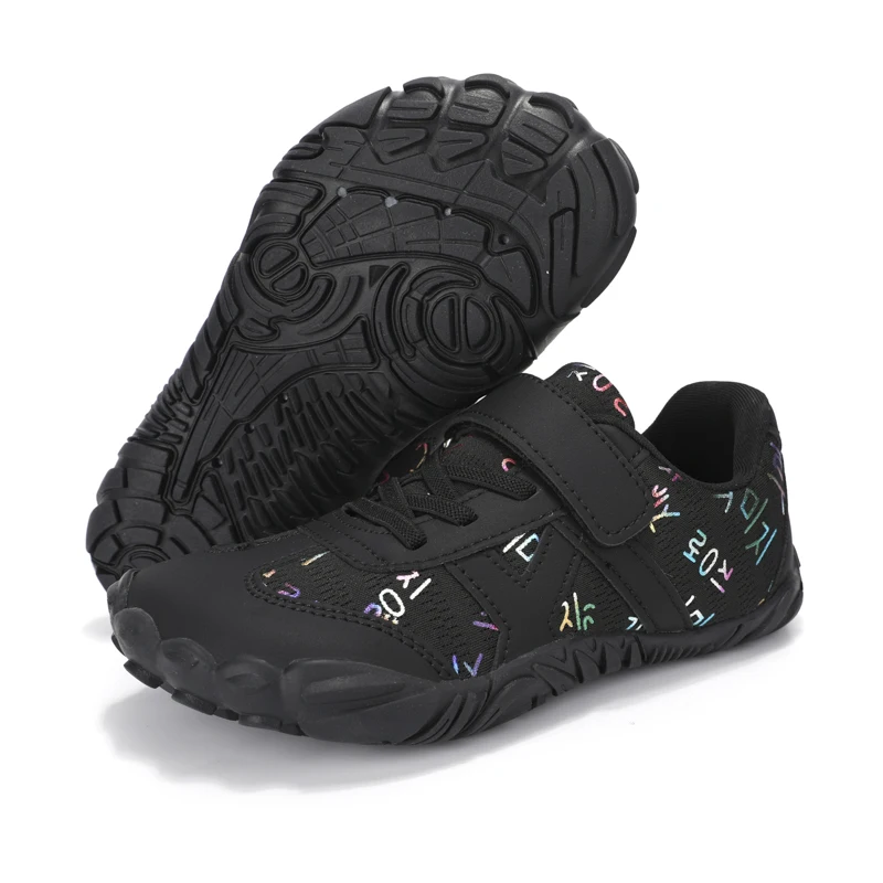 

Kids Barefoot Water Shoes Quick Dry Non-Slip Aqua Shoes Wide Toe Box for Boys And Girls Toddler Beach Swim Pool Footwear