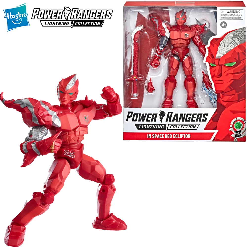 

[In-Stock] Hasbro Power Rangers Lightning Collection In Space Red Ecliptor 15cm Collectible Action Anime Figure Model Toys