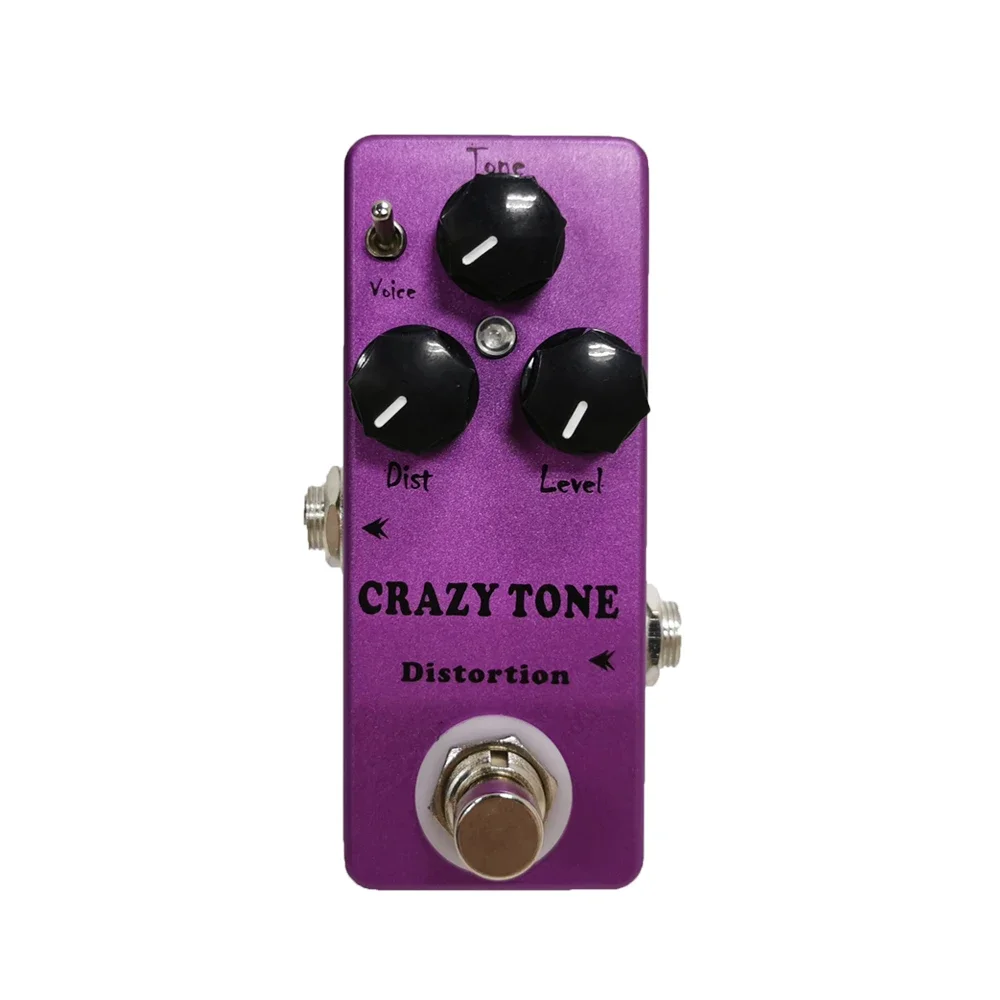 MOSKY Crazy Tone RIOT Distortion Mini Guitar Single Effect Pedal True Bypass