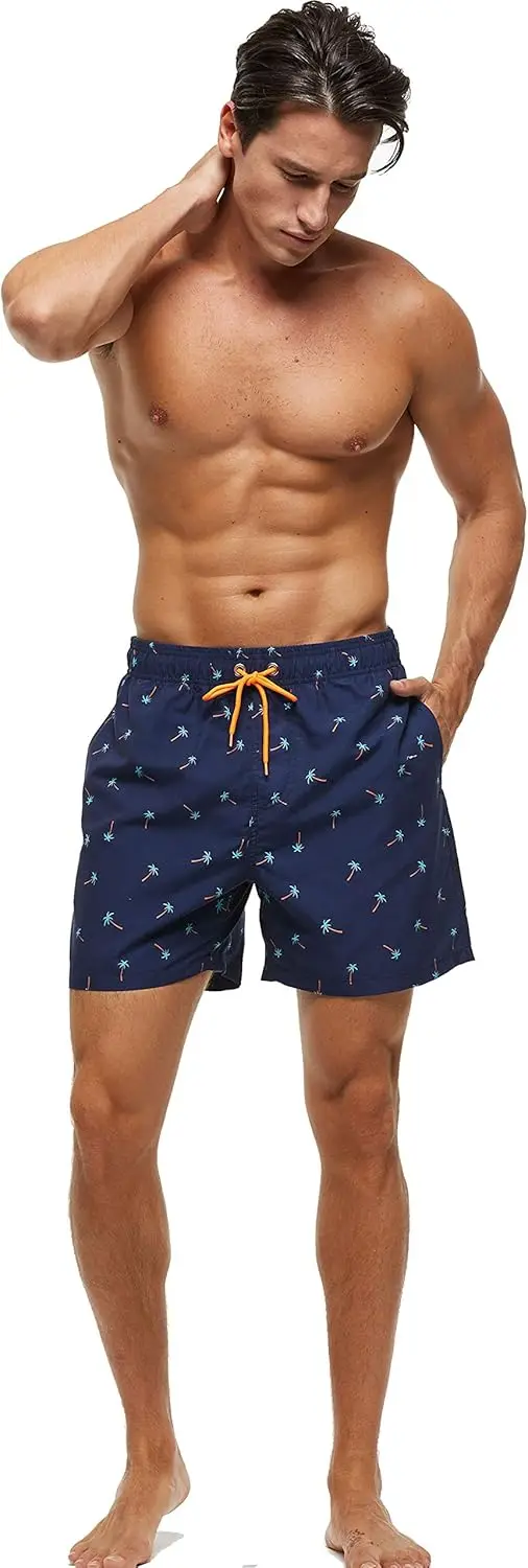 Silkworld Men's Swim Trunks Quick Dry Shorts With Pockets