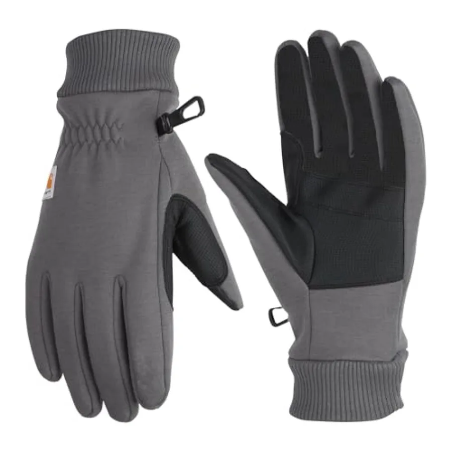 

Мужские перчатки Carhartt Wind Fighter с термоизоляцией, флисовой подкладкой и трикотажными манжетами, совместимые с сенсорными экранами