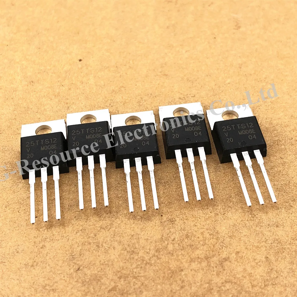 (10 قطعة) VS-25TTS12-M3 / VS-40TTS12-M3 TO-220 25TTS12 /40TTS12 SCR مقوم السيليكون الذي يتم التحكم فيه ترانزيل ذو تأثير ميداني أصلي جديد