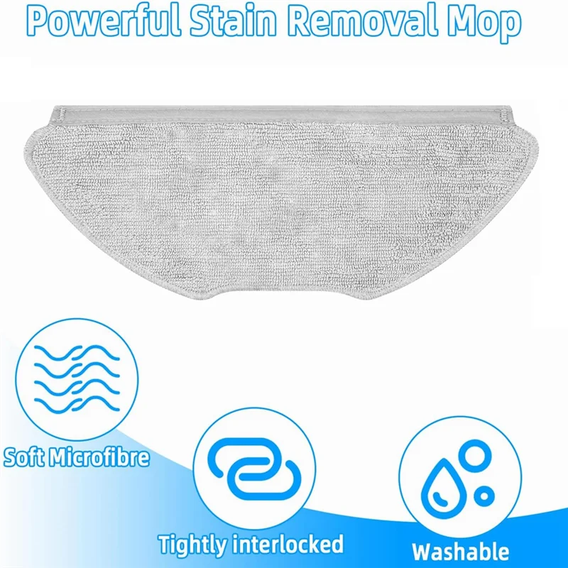 YCOC-для Airrobo T20 робот-пылесос основная боковая щетка Hepa фильтры швабра тканевые мешки для пыли запасные части