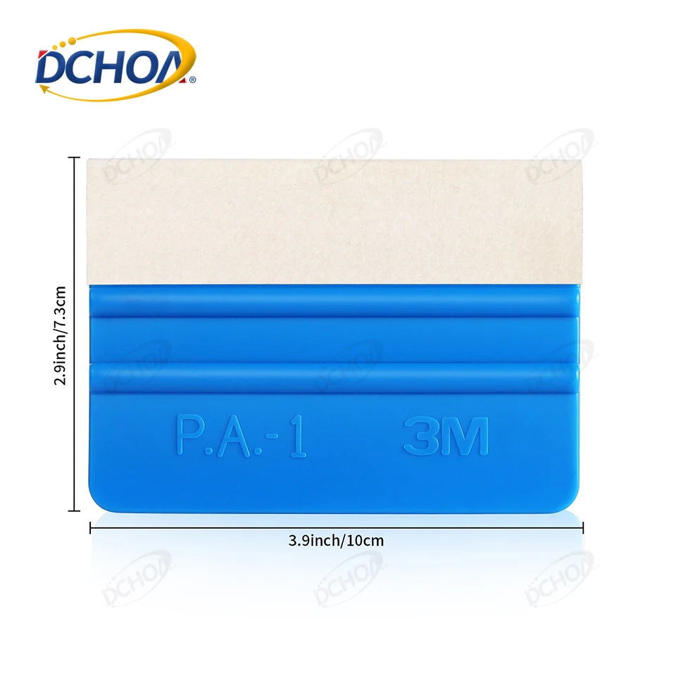 10Pcs Vinyl Wrap Squeegee Tool Set Felt Edge Car Film Scraper Wrap Application Kit for Auto Foil Decal Installation Accessories