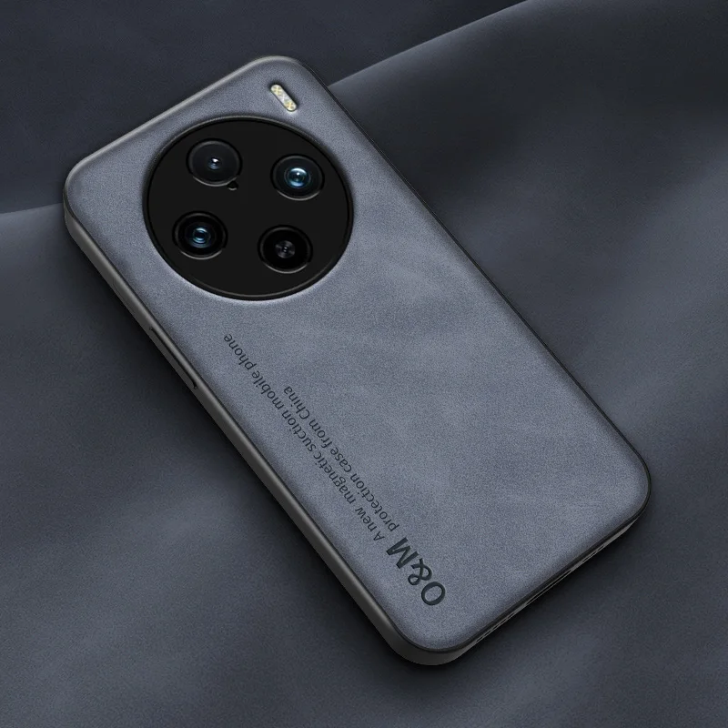 ДЛЯ VIVO X100 X90 X80 X70 X60 X50 Pro Plus чехол, мягкая Магнитная защитная задняя крышка для VIVO X27 X23 X21 X20 X9 X7