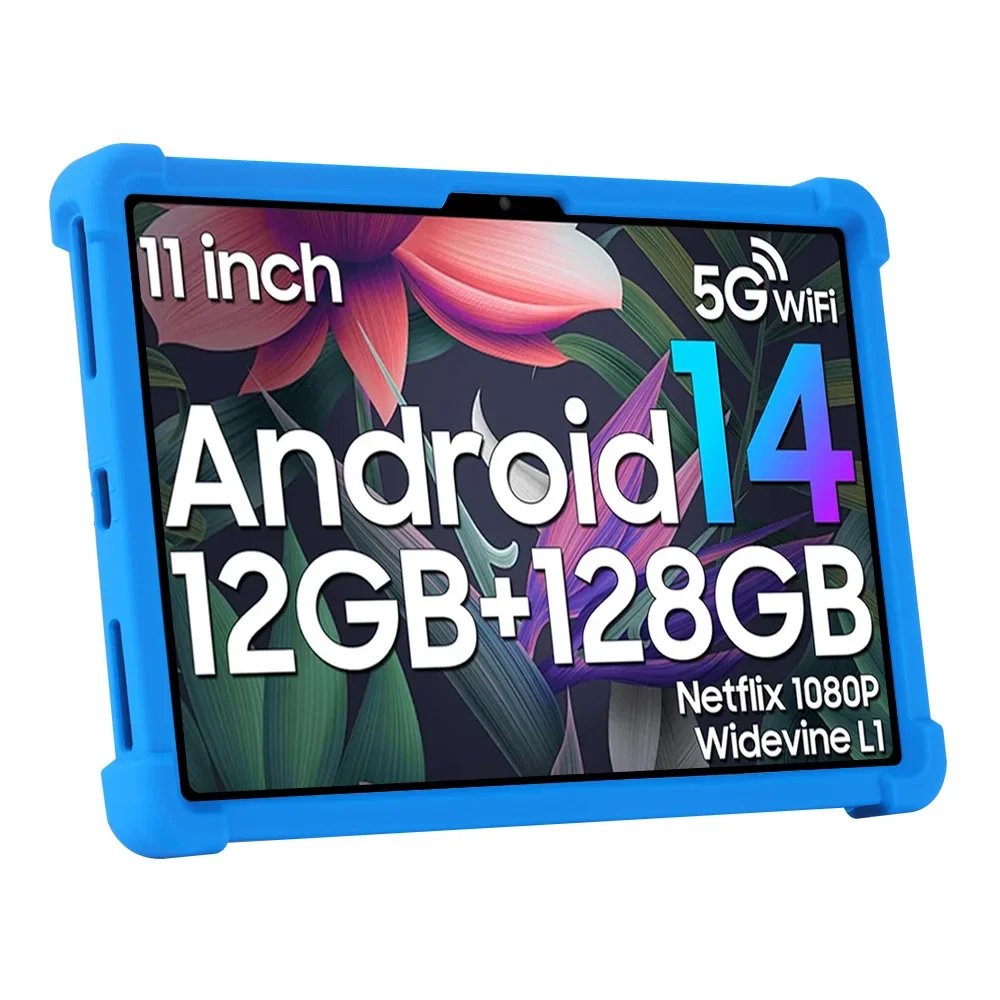 For HTC A101 Plus Tablet 10.95inch Coat Shockproof Cover Soft Silicon Stand Protective Shell