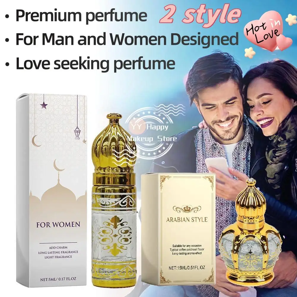 Arab Charming Perfume Musk Increase Desire Warming Kiss Feelings Between Men And Women Long-acting Essential Oil Fragrance Scent