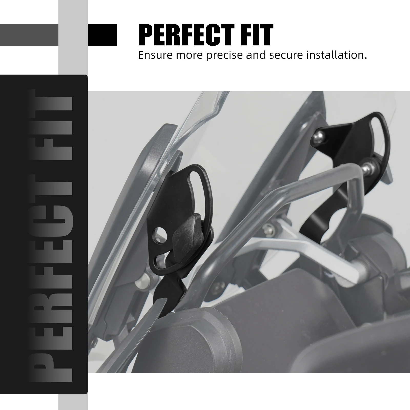 2018-2024 Für BMW R1250GS Adventure R1250GS Windschutzscheiben-Stabilisator R1200GS 2013-2019 R1200GS Adventure 2014-2019 R1250GS 2018-2022 R1250GS R1200GS GSA R1250GSA R1200GSA R1250GS ADV R1200GS