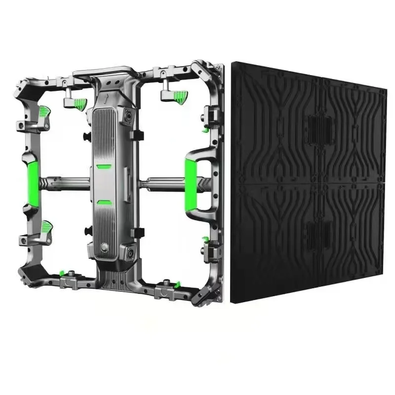 P2.9/P3.91 500x500 Flexible Outdoor Rental High Refresh LED Display Video Wall