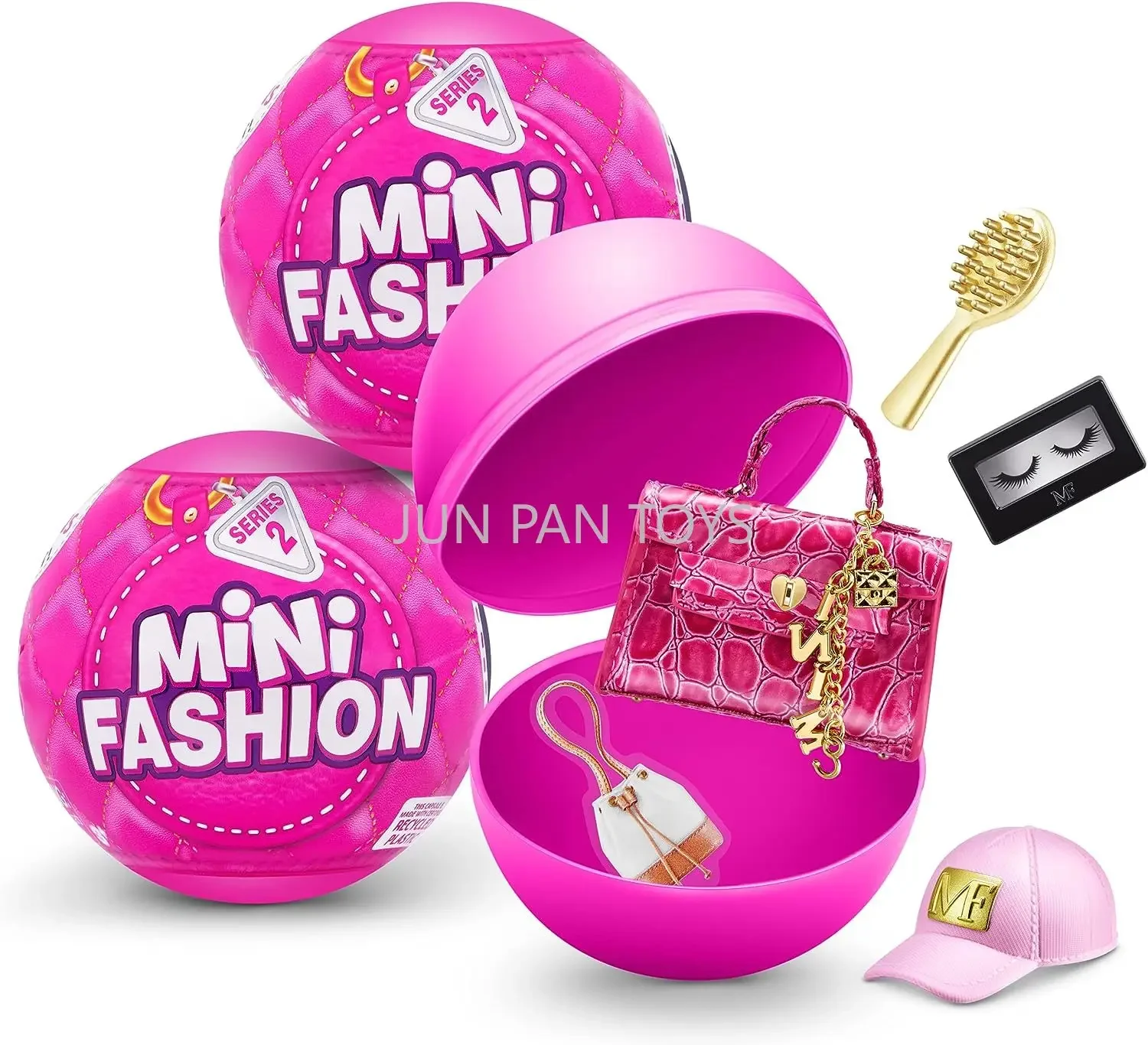 Original Zuru 5 sorpresa Mini marcas de moda Serie 2 niña juguete caja ciega misteriosa coleccionables niños Mini bolsos accesorios de juguete