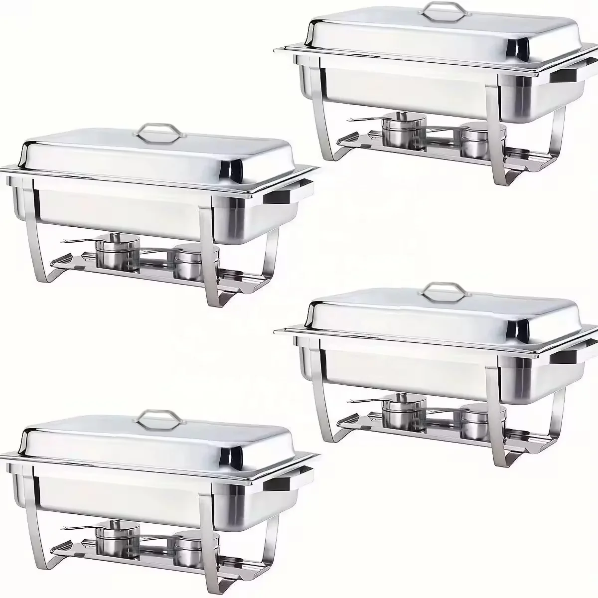 

Wholesale Cheap Price Rectangular Chafers Stainless Steel Chaffing Dish Buffet Stove For Buffet