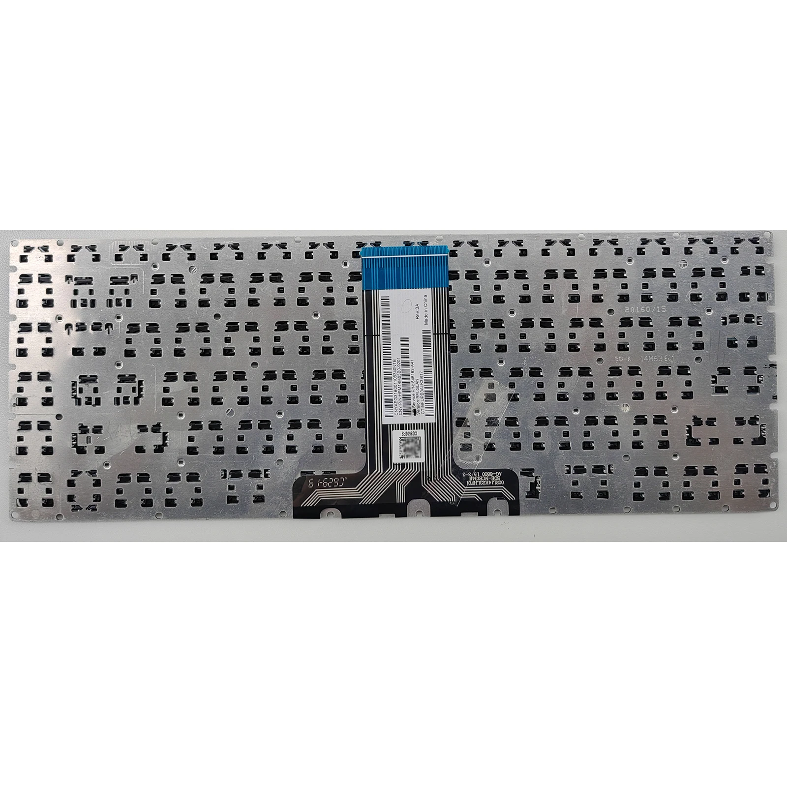 Laptop Keyboard for HP Pavilion 14-AB 14-AL 14-J TPN-Q171 Q158 C121 W118 13-U US No Backlit Gray