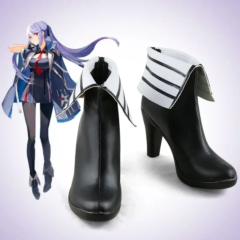 

Azure Lane USS Essex, карнавальные ботинки на Хэллоуин, реквизит для косплея, индивидуальный заказ