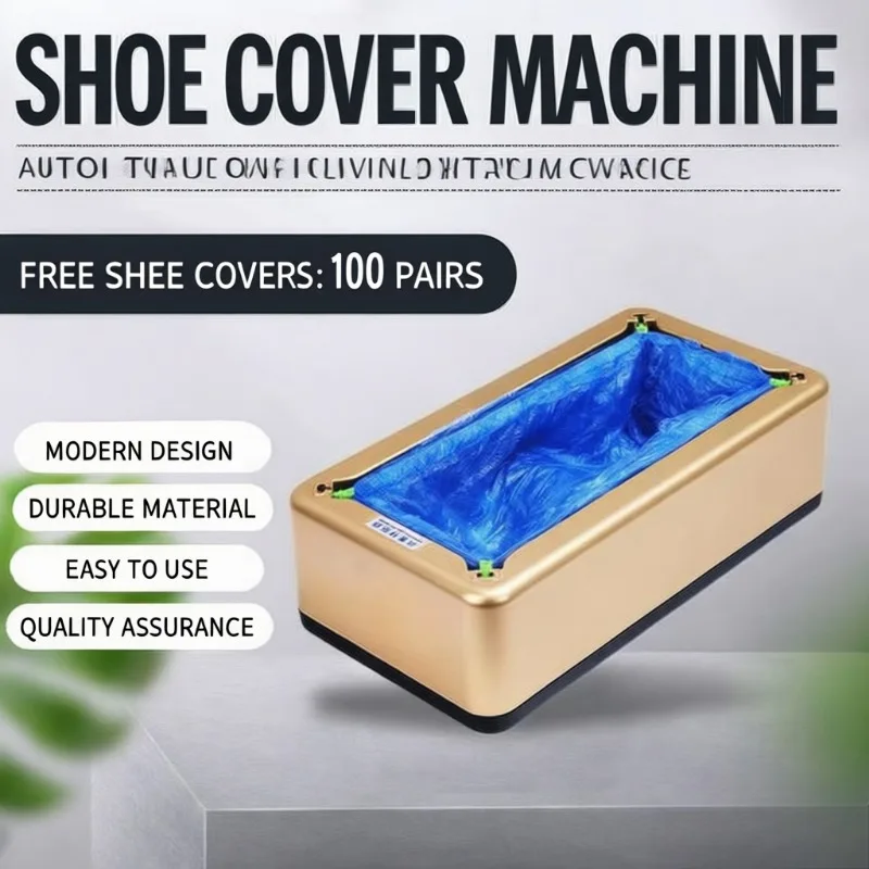 

Automatic shoe cover machine - Waterproof shoe cover for one-time use - Automatic foot-pushed shoe cover machine shoes