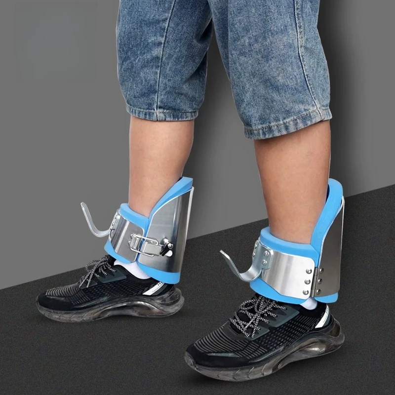 Gravity Inversion Boots for Pull Up Bar Height Increase Lumbar Decompression Fitness Training Equipment