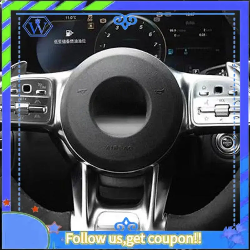 メルセデスベンツ A B C Eクラス W177 W247 W213 W205 CLA GLB AMG 2019-2021用 M46K ステアリングホイール下部トリムカバー