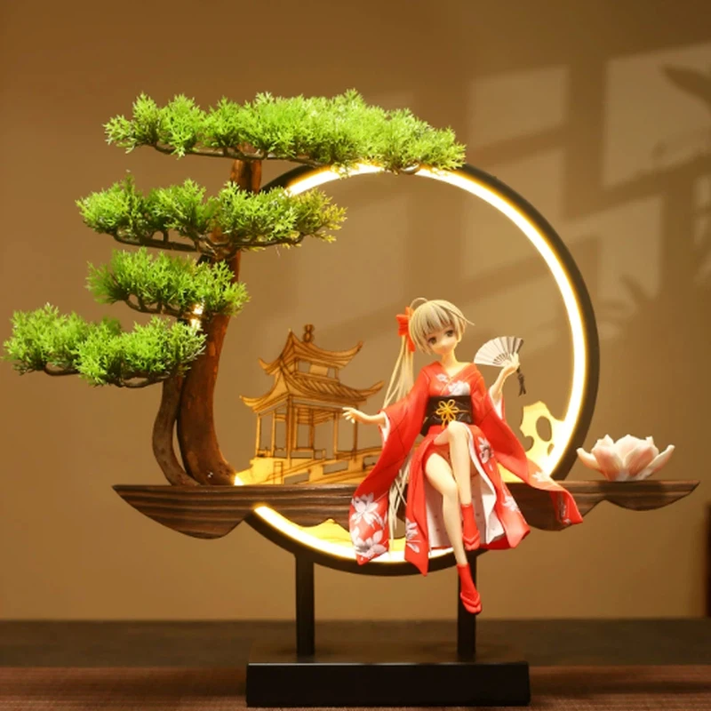 Neues Produkt: Qiong Mei Hand-animierte Anime-Figur für das Wohnzimmer – Große Tischdekoration als Überraschungsgeschenk für Fans
