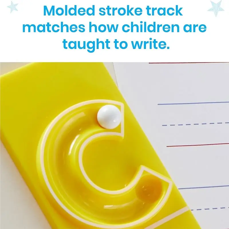 Hot Selling-24 Letter Tracing Trays Into Letter Handwriting Practice Preschool Learning Activities Fine Motor Skills Toys,24