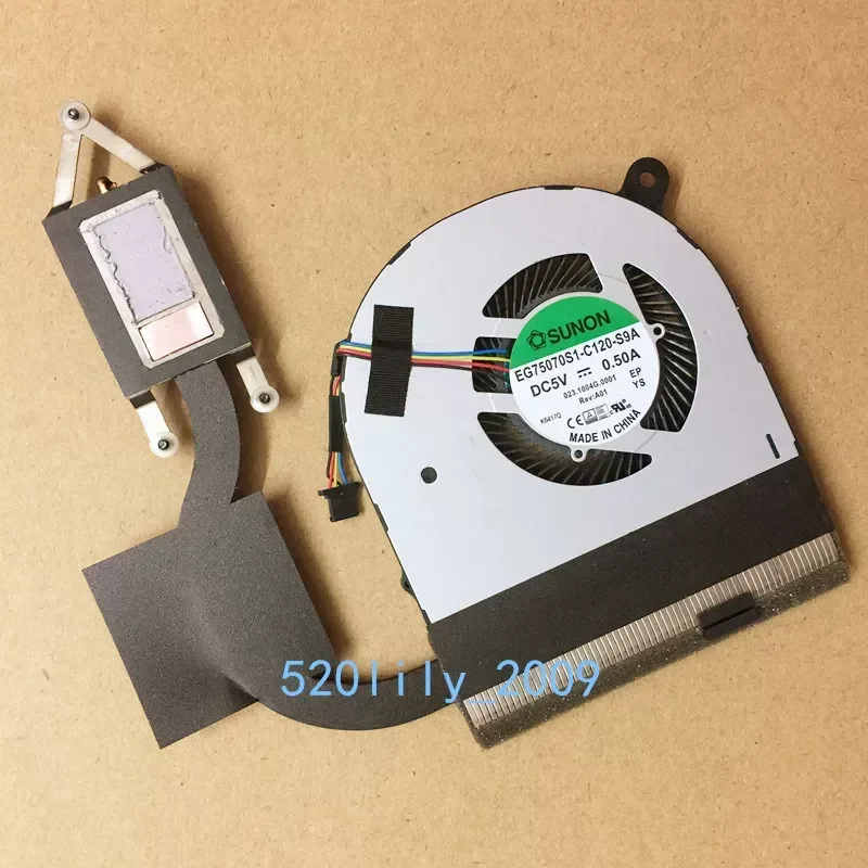 For Acer V Nitro VN7-572G Notebook CPU Cooling Fan Heatsink Assembly with Thermal Conductive Copper Tube Heat Sink