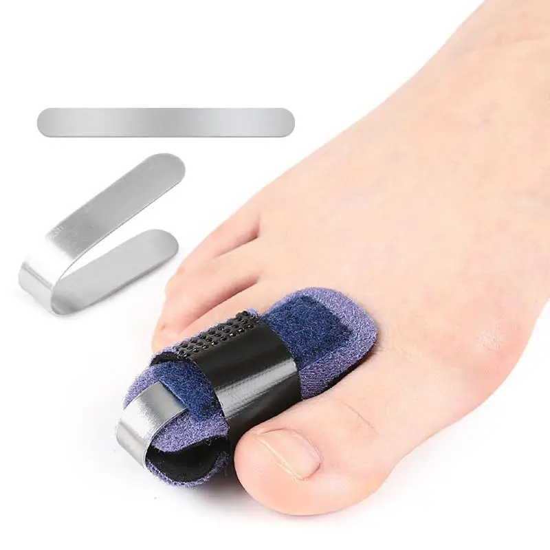 Hammer Toe and Broken Finger Corrector Adjustable Straightener Splint Wrap Comfortable Support for Pain Relief and Proper Toe A