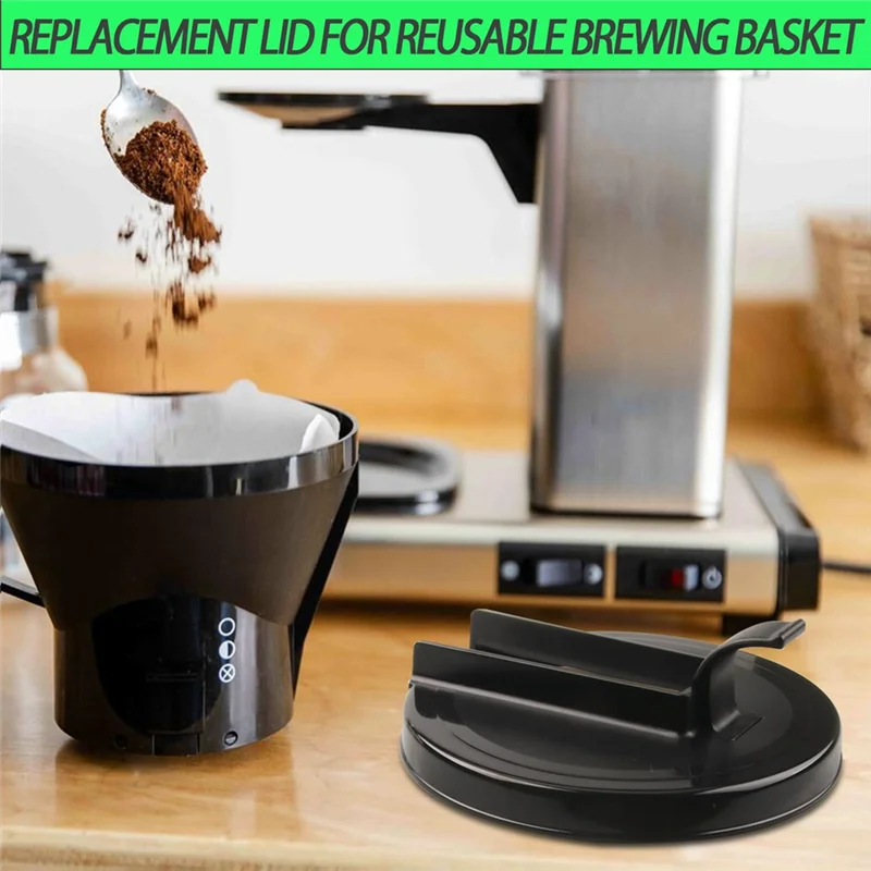 2 stuks brouwmanddeksel voor Technivorm Moccamaster 13114, compatibel voor Moccamaster koffiemachine brouwmanden-ABHG