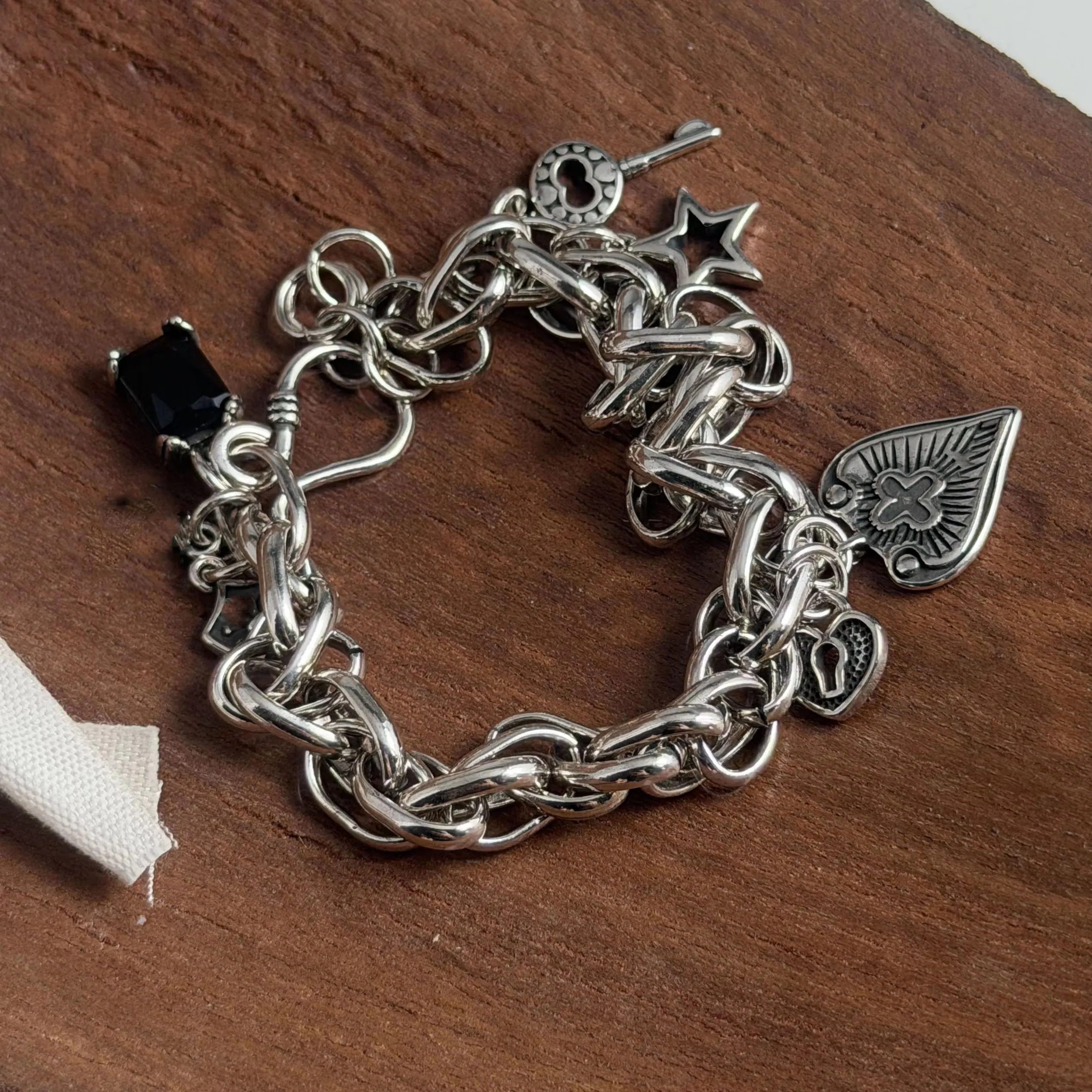 925 sterling zilveren armbande - Men'S Accessories Trending recensie en prijs