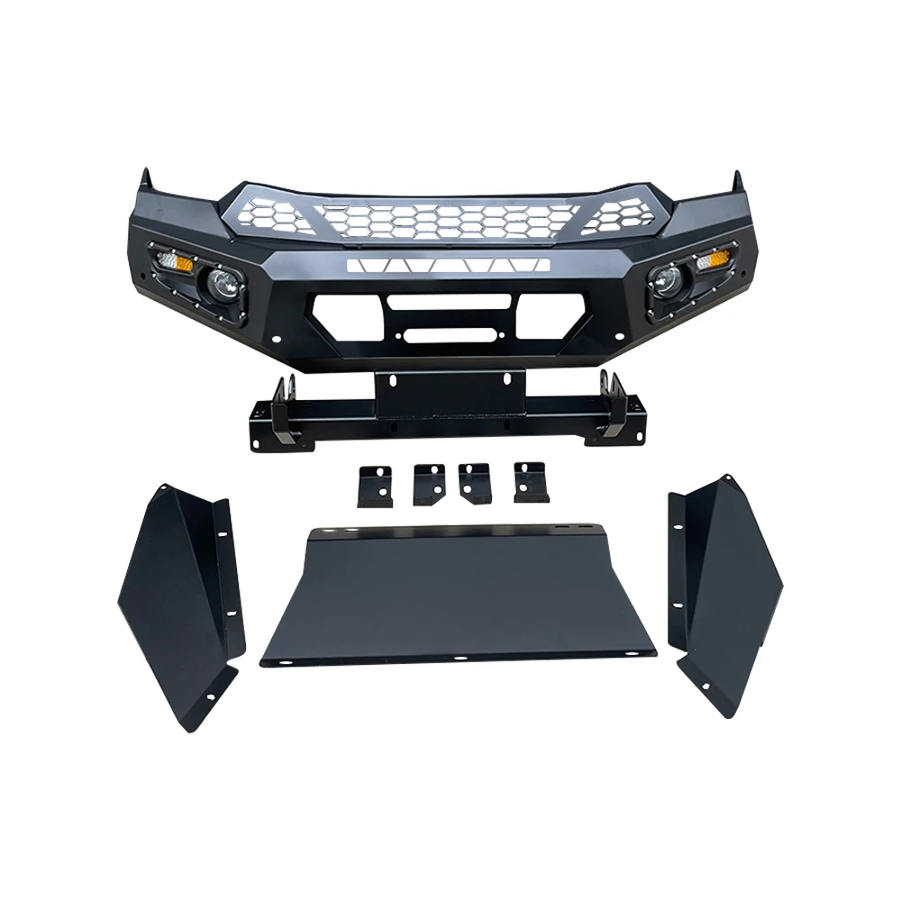 

2021 Isuzu D-MAX Bumper Bullbar For Cars Front Off-Road Vehicle Protection With Fog Light Cut-Outs