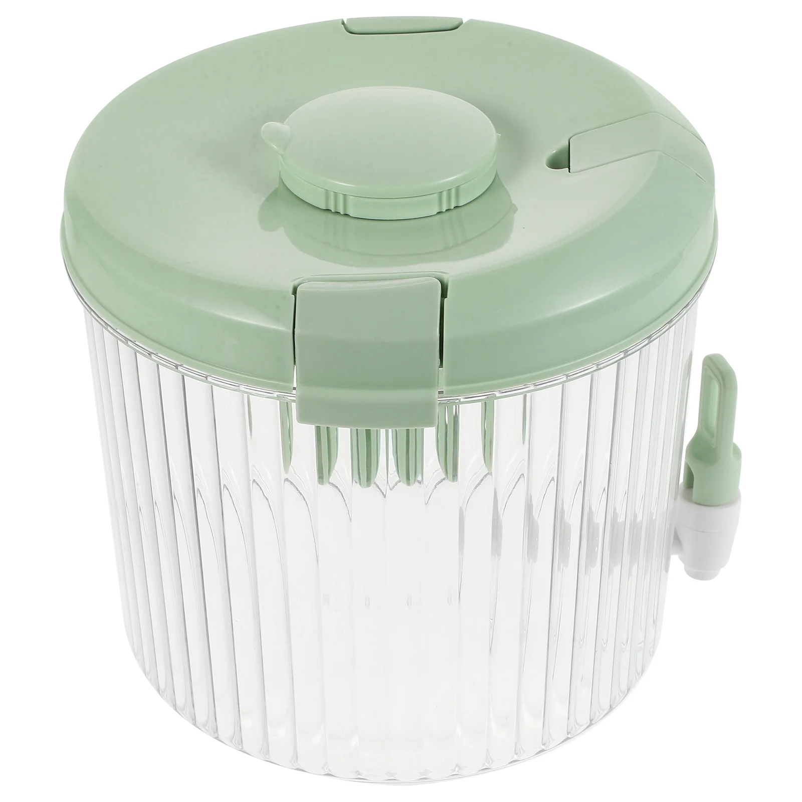 Olla de jugo de elaboración en frío, gran capacidad, diseño de espiga, refrigerador, jarra de agua, dispensador de Sangria, contenedor de bebidas, limonada de plástico