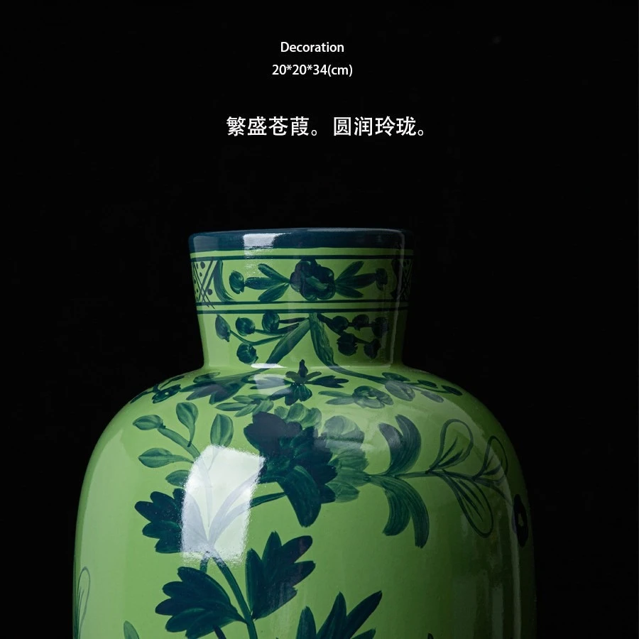 Vase series, hand-painted 