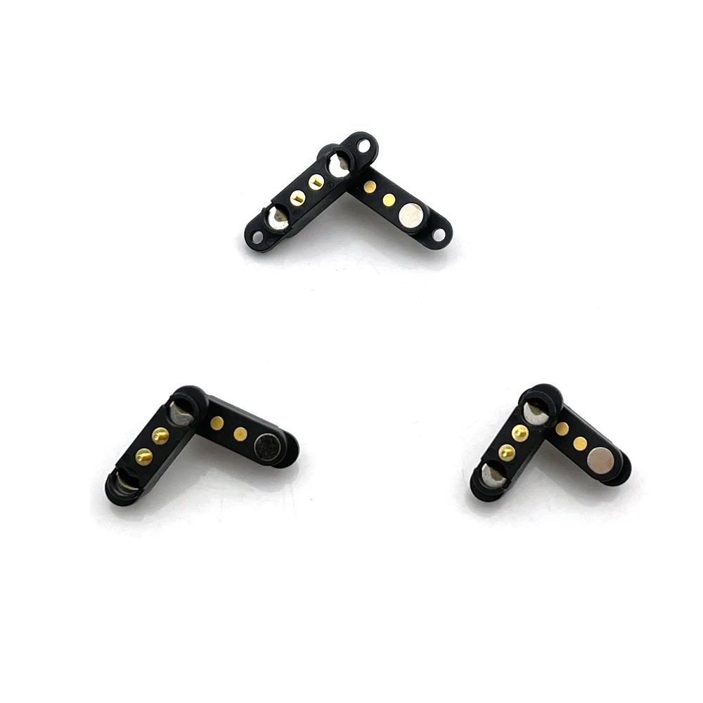 2A Magnetyczne złącze Pogo Pin 5 pozycji Skok 2,54 MM Sprężynowy Pogopin Męski Żeński Pasek Stykowy 5Pin Gniazdo Zasilania DC — zdjęcie produktu 6