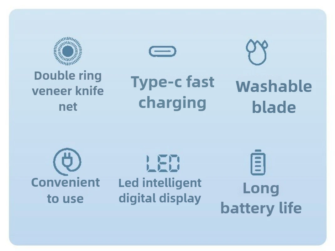 남성용 면도기 전기 면도기 미니 여행 휴대용 모델 USB 디지털 디스플레이 기능으로 충전 여성용 제모 면도기