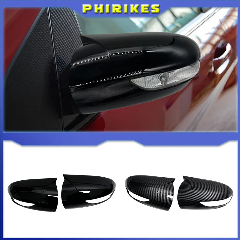 

Подходит для Mercedes Benz A B Class W169 W245 2004-2008, накладки на боковые зеркала заднего вида, аксессуары для модификации автомобиля.