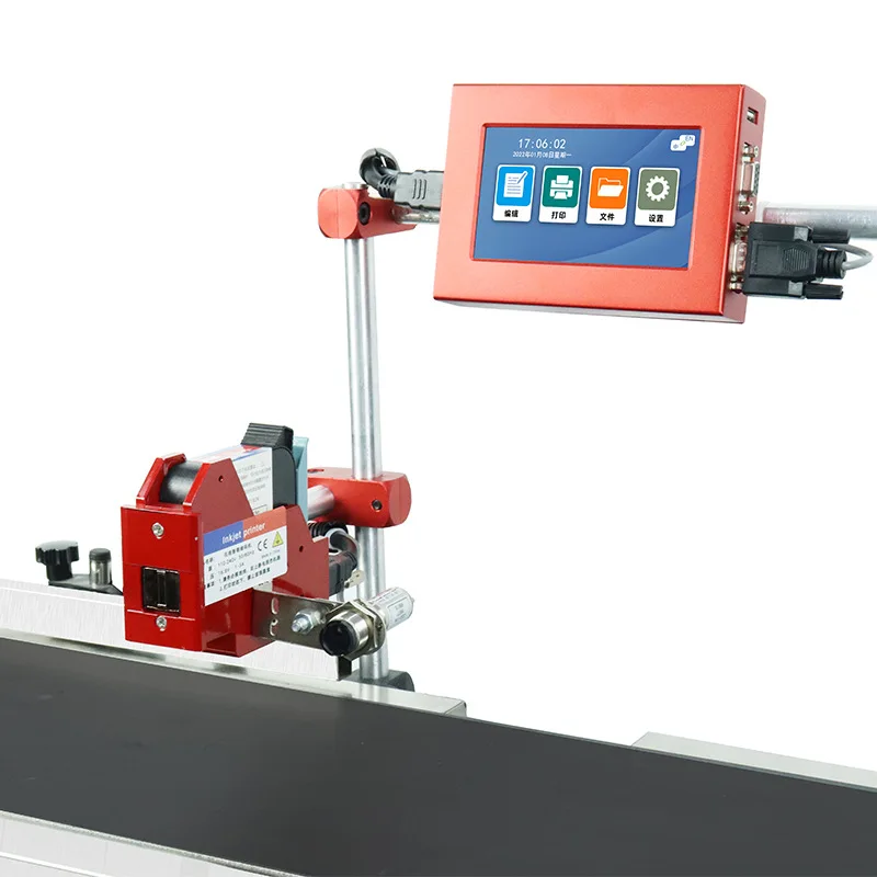 

New Y110 Automatic Code-Spraying Machine 5-Inch Touch Screen Production Date Batch Number QR Code