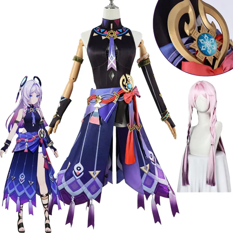 

Citlali High Priest Cosplay Game Genshin Impact Costume Wig Shoe